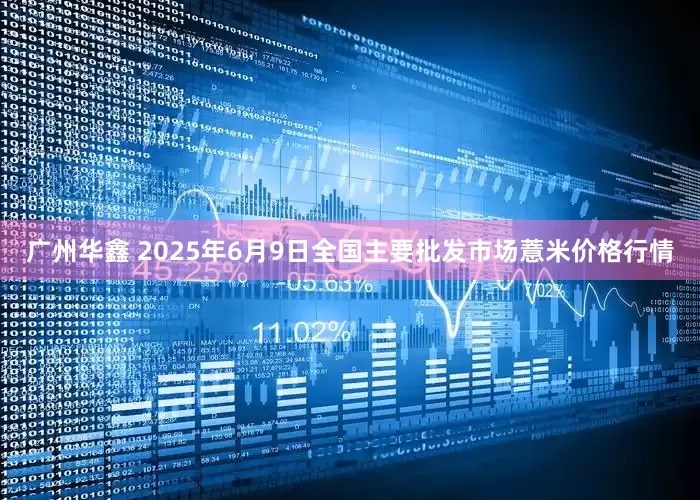 广州华鑫 2025年6月9日全国主要批发市场薏米价格行情